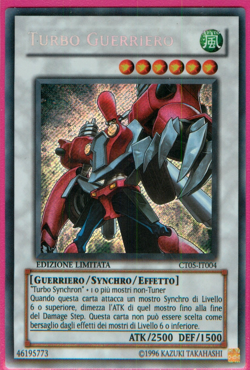 TURBO GUERRIERO (Turbo Warrior) • Segreta • CT05 IT004 • Lim • Yugioh ANDYCARDS - Image 1