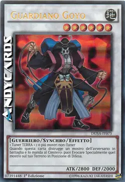 GUARDIANO GOYO • (Goyo Guardian) • Ultra R • DUSA IT075 • 1Ed • Yugioh ANDYCARDS - Image 1