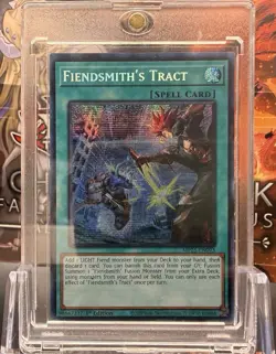 Yu-Gi-Oh! Prismatic Secret Rare Fiendsmith's Tract MP25-EN093 - Image 1