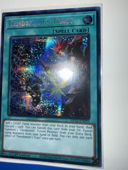 Yu-Gi-Oh! Prismatic Secret Rare Fiendsmith's Tract MP25-EN093 - Image 3