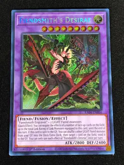 Yugioh Fiendsmith Desirae RA04-EN056 1st Secret (NM) - Image 1