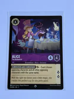 Alice Tea Alchemist 35 Disney Lorcana Inklands 2024 Mint - 9.0 + Super Rare - Image 3