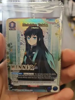Demon Slayer Muichiro Tokito Winner Foil - UEPR /KMY-3-037 NM - Union Arena - Image 1