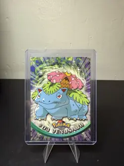 Pokemon TCG: Venasaur #03 - Non Holo -Topps Series 1 TV Card - Blue Label - Image 2