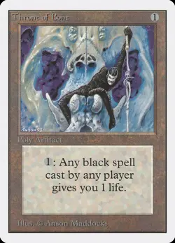 Throne of Bone Unlimited HEAVILY PLD Artifact Uncommon MAGIC MTG CARD ABUGames - Image 1