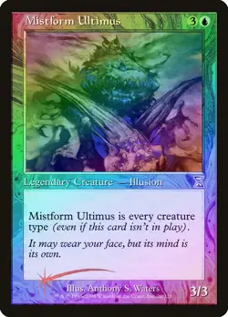 Mistform Ultimus FOIL Time Spiral - Timeshifted HEAVILY PLD CARD ABUGames - Image 1