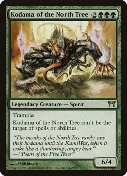 Kodama of the North Tree Champions of Kamigawa NM Green Rare MTG CARD ABUGames - Image 1