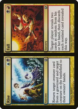 Rise and Fall Ajani vs. Nicol Bolas NM Blue Black Red Uncommon CARD ABUGames - Image 1