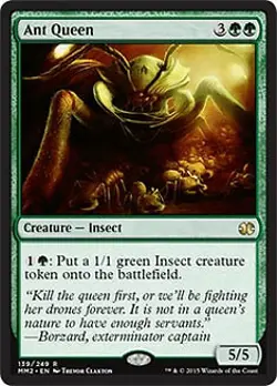 Ant Queen Modern Masters 2015 NM Green Rare MAGIC THE GATHERING CARD ABUGames - Image 1