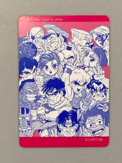 Dhalsim vs E. Honda - 30 - Street Fighter Bandai Vintage Card Japanese - Image 2