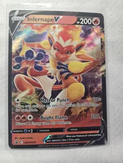 SWSH: Sword & Shield Promo Cards #SWSH252 Infernape V - Image 1