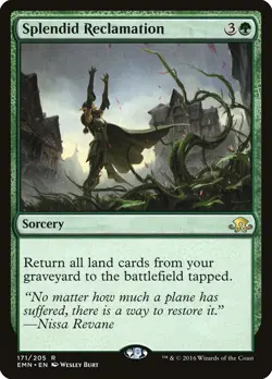 Splendid Reclamation Eldritch Moon NM Green Rare MAGIC GATHERING CARD ABUGames - Image 1