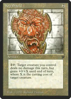Kry Shield Legends PLD Artifact Uncommon MAGIC THE GATHERING CARD ABUGames - Image 1