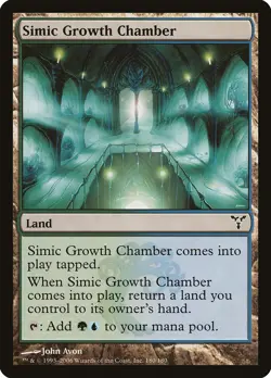 Simic Growth Chamber Dissension NM Land Common MAGIC GATHERING CARD ABUGames - Image 1