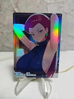 Jessie Trading Card Waifu Goddess Story Anime Girl holo Karte Manga Full Art - Image 1