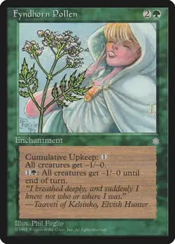 Fyndhorn Pollen Ice Age PLD Green Rare MAGIC THE GATHERING MTG CARD ABUGames - Image 1