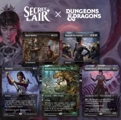 MTG Secret Lair x Dungeons & Dragons: Shadowheart's Devotion Non-Foil Sealed - Image 1