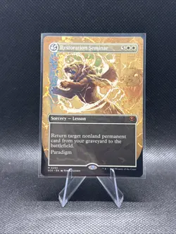 Restoration Seminar (Borderless) Secrets of Strixhaven Regular - Image 1