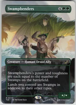 MTG Swampbenders Borderless NM Avatar: The Last Airbender Eternal Legal Magic 65 - Image 1