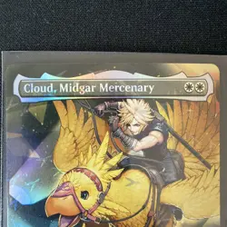 Cloud, Midgar Mercenary Legendary Creature Magic Foil FFVII by Inuchiyo Meimaru - Image 4