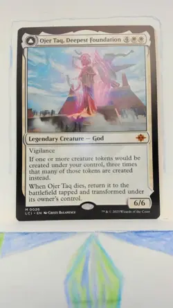 Ojer Taq, Deepest Foundation Regular Lost Caverns of Ixalan NM 0026 MTG - Image 1