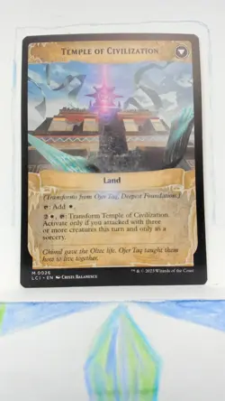 Ojer Taq, Deepest Foundation Regular Lost Caverns of Ixalan NM 0026 MTG - Image 2