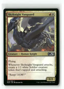 Skyknight Vanguard 218 Uncommon Core Set 2020 Magic: The Gathering Near Mint - Image 1