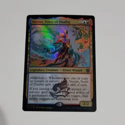 FOIL Veyran, Voice of Duality NM Commander 2021 MTG 003/081 Magic The Gathering - Image 1