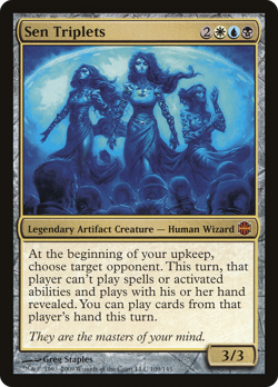 Sen Triplets #109 (MP) Alara Reborn ARB Magic MTG - Image 1