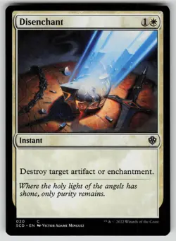 Disenchant Normal C Starter Commander Decks 20 NM - Image 1