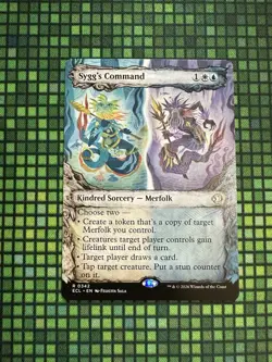 MTG Sygg’s Command #0342 Showcase Rare Lorwyn Eclipsed (ECL) - Image 1