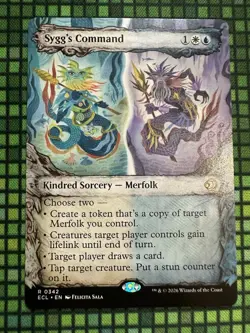 MTG Sygg’s Command #0342 Showcase Rare Lorwyn Eclipsed (ECL) - Image 2