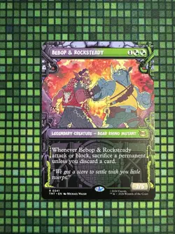 MTG Bebop & Rocksteady #0241 Showcase Rare Teenage Mutant Ninja Turtles (TMT) - Image 1