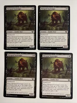 4x Mtg Crimson Vow Diregraf Scavenger NM/M Magic The Gathering - Image 1