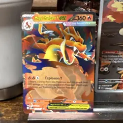 Pokemon TCG Mega Charizard Y EX Numel XY Holo Regular Card Lot 2016 - 2 Cards - Image 1