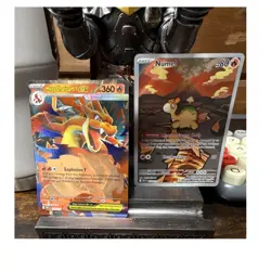 Pokemon TCG Mega Charizard Y EX Numel XY Holo Regular Card Lot 2016 - 2 Cards - Image 3