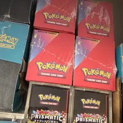 Pokemon TCG Scarlet & Violet Prismatic Evolutions Surprise Box 2-Pack Eevee - Image 5
