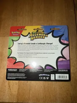 Pokemon TCG Ascended Heroes 2 Pack Pokemon blister Komala Promo - Image 2