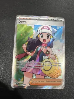 Pokemon Dawn 118/094 Me02: Phantasmal Flames Full Art Holo Trainer Ultra Rare NM - Image 3