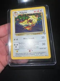 1999 Pokemon TCG Pidgeot Jungle Holo Rare 8/64 Vintage WOTC NM - Image 1