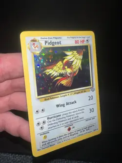 1999 Pokemon TCG Pidgeot Jungle Holo Rare 8/64 Vintage WOTC NM - Image 5