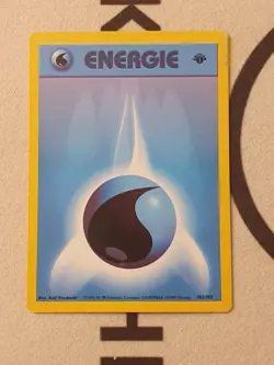 Pokemon Karte Wasser Energie 102/102 Base Set 1st Edition Deutsch Pokemon - Image 2