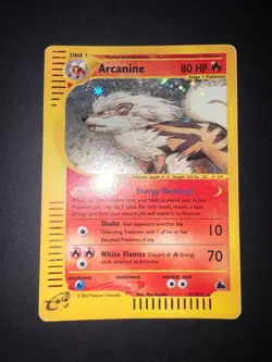English 2003 Pokemon Skyridge Arcanine Holo #H2/H32 - Image 1