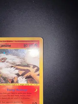 English 2003 Pokemon Skyridge Arcanine Holo #H2/H32 - Image 4