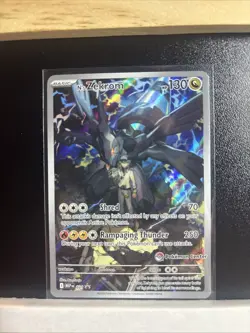 N’s Zekrom Pokemon Centre Stamped Promo Card 031 Black Star Mega Evolution - Image 2