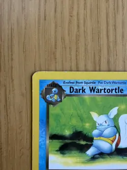 Pokemon Dark Wartortle 1st Edition Team Rocket Series 46/82 - Image 3