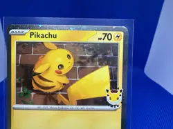 Pikachu Pokemon Day 2026 051/162 30th Anniversary Promo Pokemon TCG - Image 2