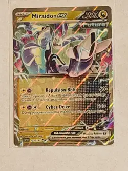 Pokemon TCG Miraidon Ex Double Rare Holo 122/162 - Image 1