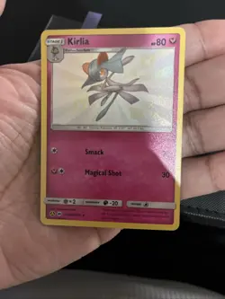 Pokemon TCG Kirlia SV35/SV94 Hidden Fates: Shiny Vault Holo Rare 2019 - Image 1
