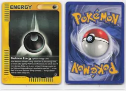 DARKNESS ENERGY 158/165 RARE EXPEDITION BASE SET POKEMON - Image 3